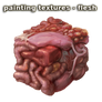 painting textures - flesh - video