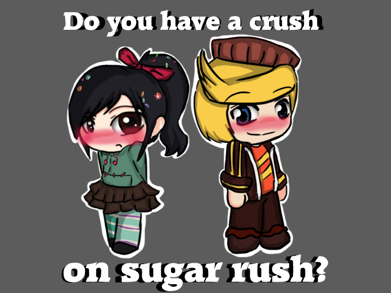 A crush on sugar rush? (VanellopexRancis)