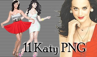 11 pieces Katy PNG's