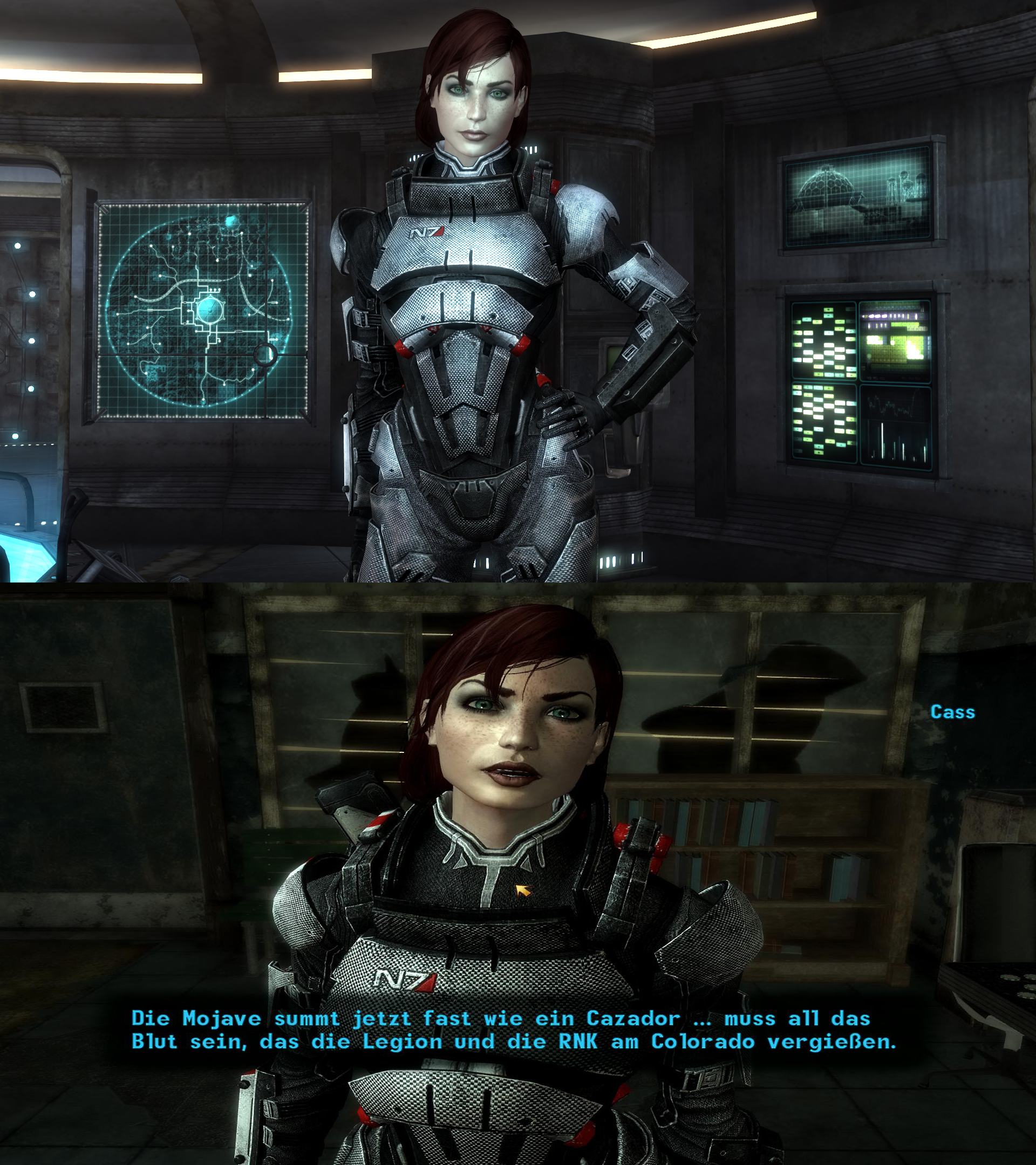 Fallout New Vegas - FemShep Race