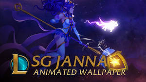 Star Guardian Janna - Animated Wallpaper
