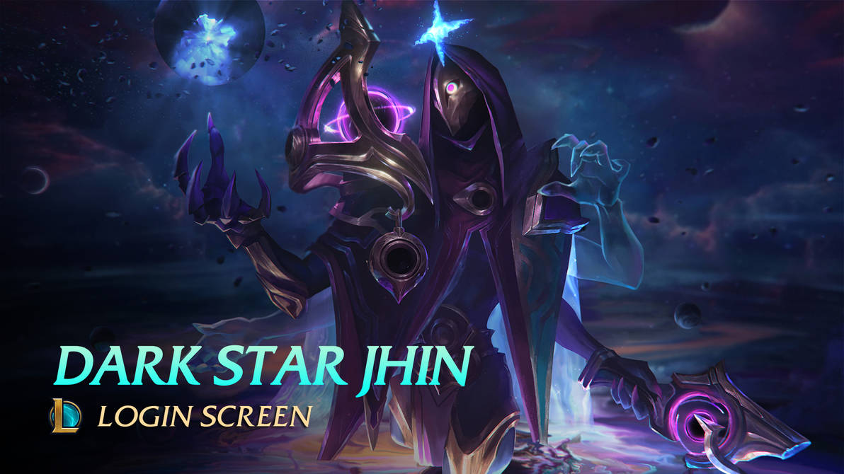 Dark Cosmic Jhin - Login Screen by CJXander on DeviantArt
