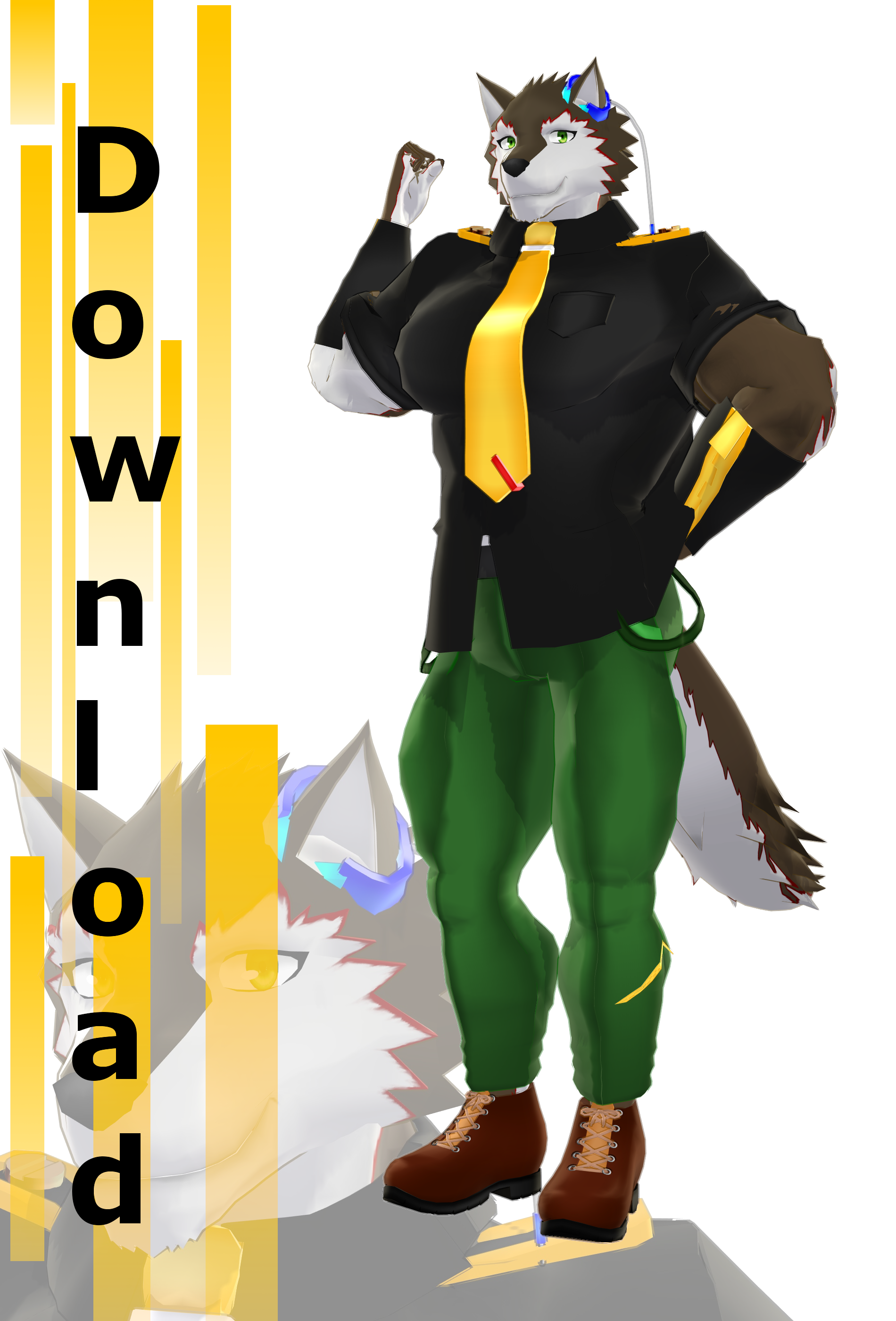 MMD Aro Rouon Ver.6 by blackpeacock10000 on DeviantArt