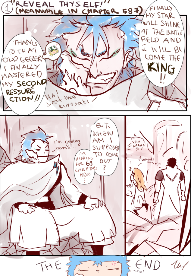 Grimmjow poo, where are you??