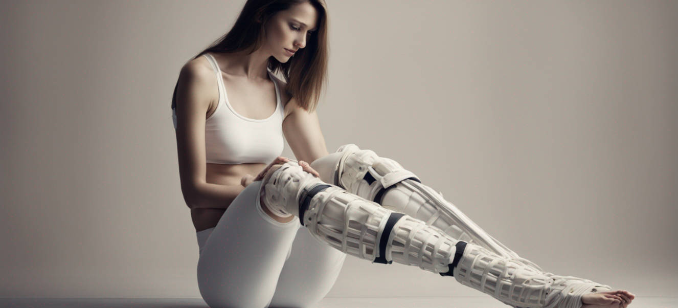 Leg Modification Deviantart leg cast lady by ChainedSlave on DeviantArt