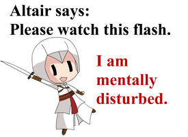 Altair Scans His Face