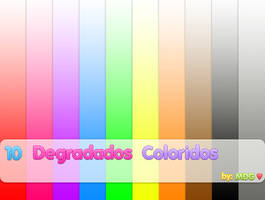 10 Degradados Coloridos