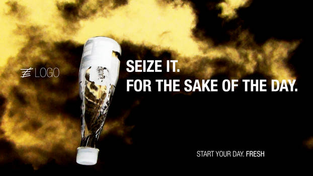 SEIZE IT #1 [BOTTLED WATER ADVERTISEMENT]