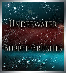 Underwater Bubble Brushes