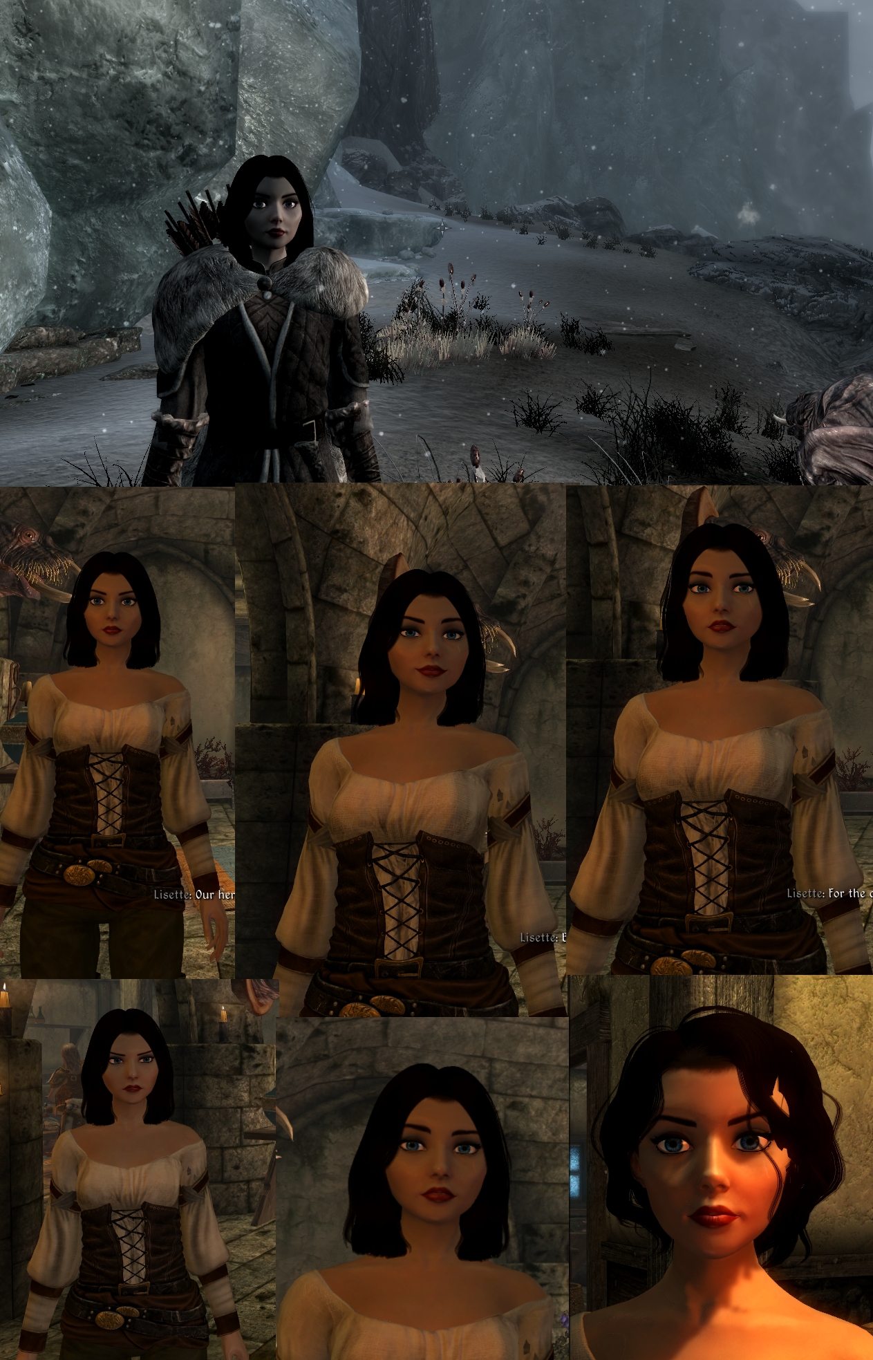 Bioshock Infinite's Elizabeth in Fallout: New Vegas Companion mod (link in  description) 