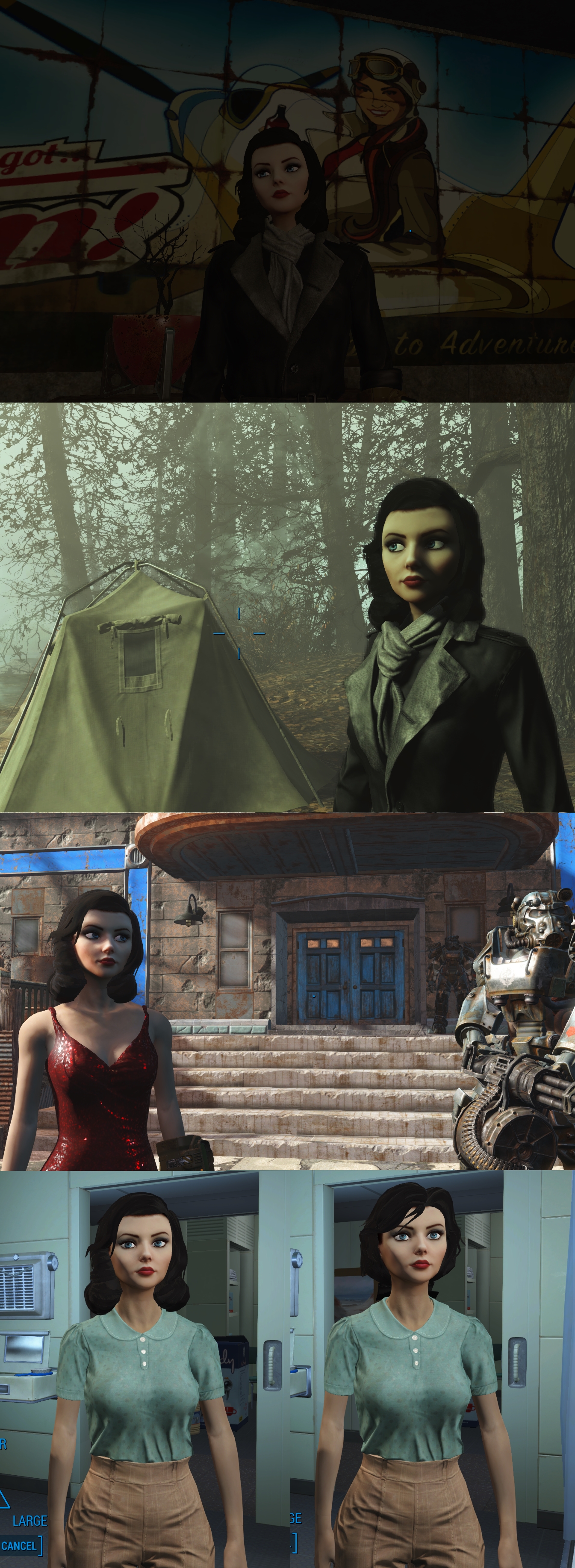 Made Elizabeth from BioShock Infinite in Fallout 4 as a Companion : r/ Bioshock