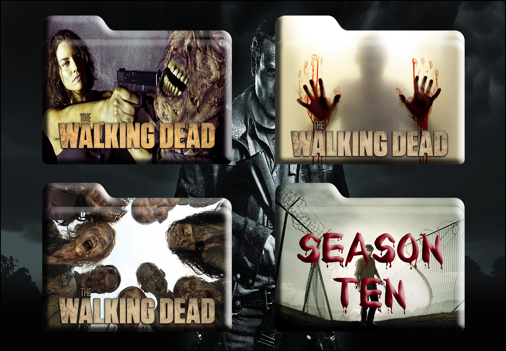 The Walking Dead HD Folders (Mac And Windows)