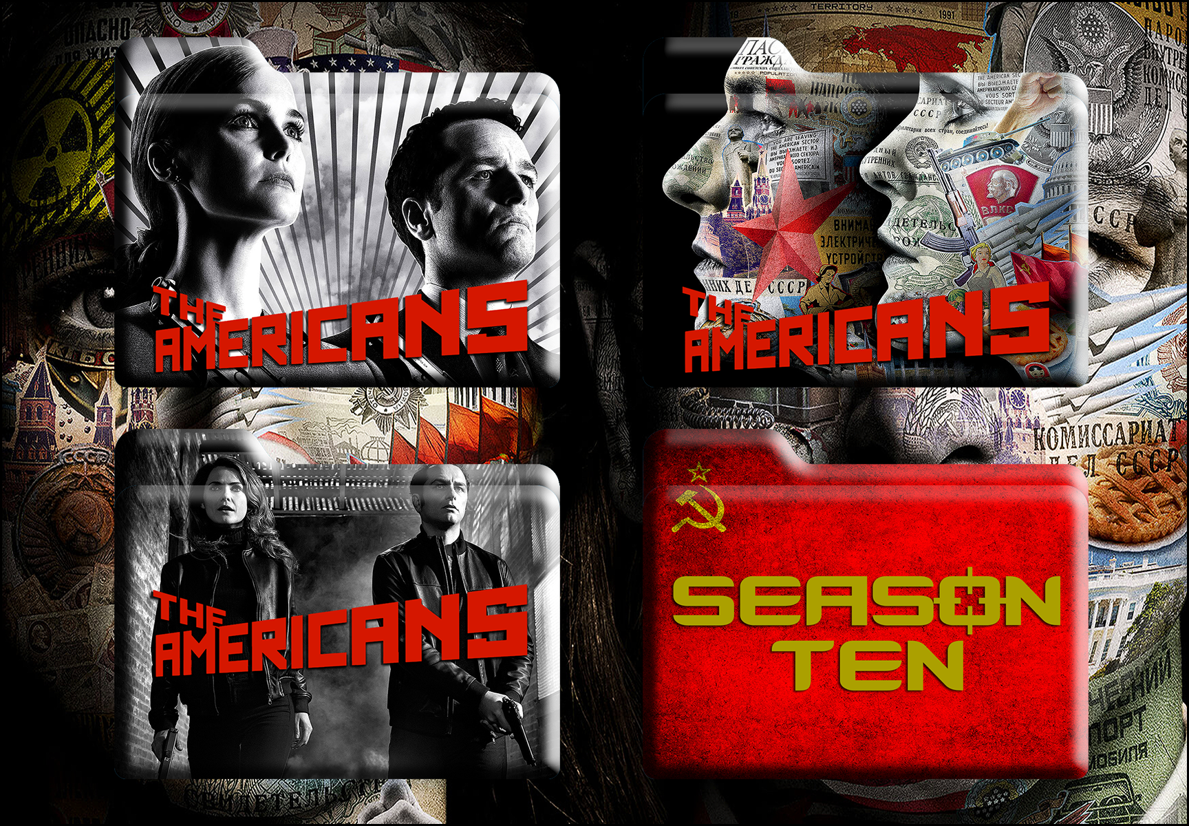 The Americans HD Folders (Mac And Windows)