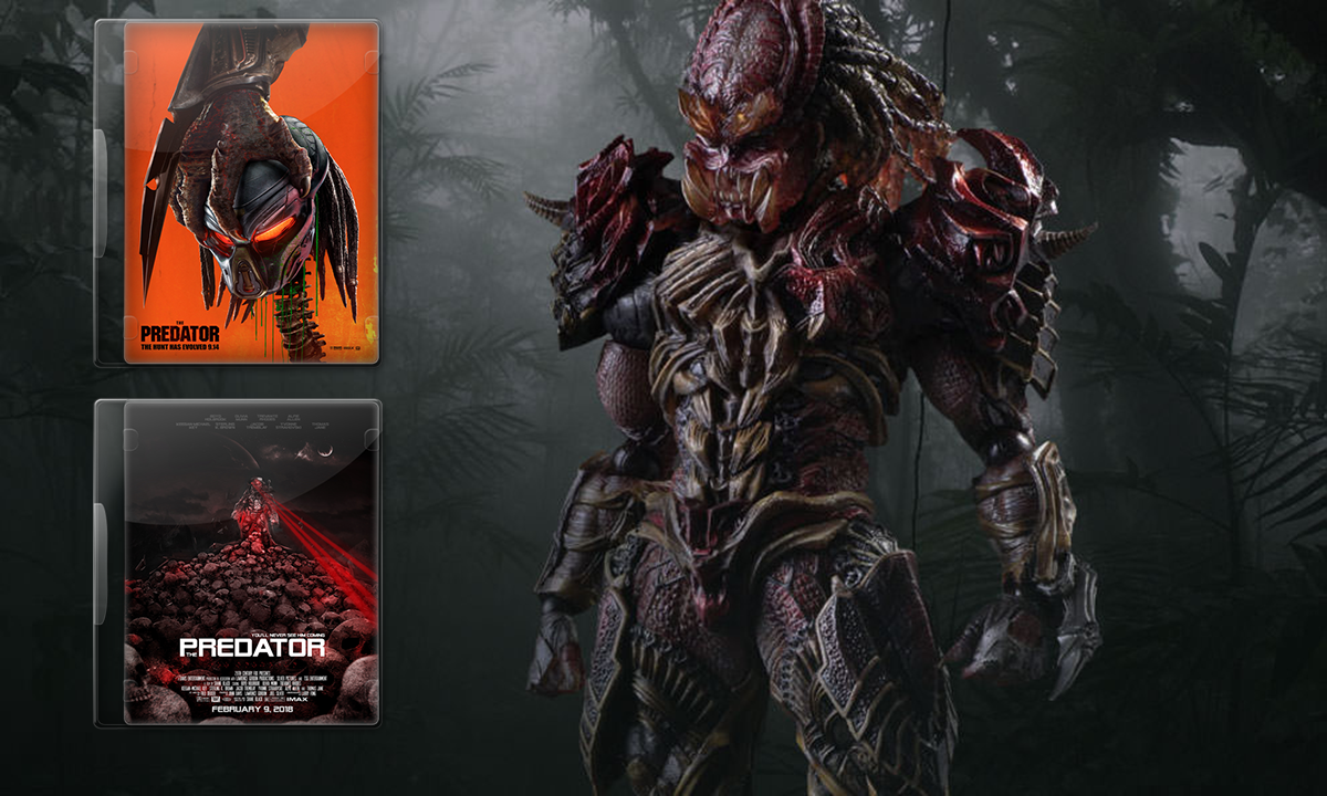 The Predator (2018) DVD Folder Icon by cengaveer on DeviantArt