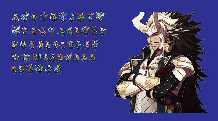Fire Emblem Fates Sumeragi Class Map Sprites by Blueyoshi005 on DeviantArt