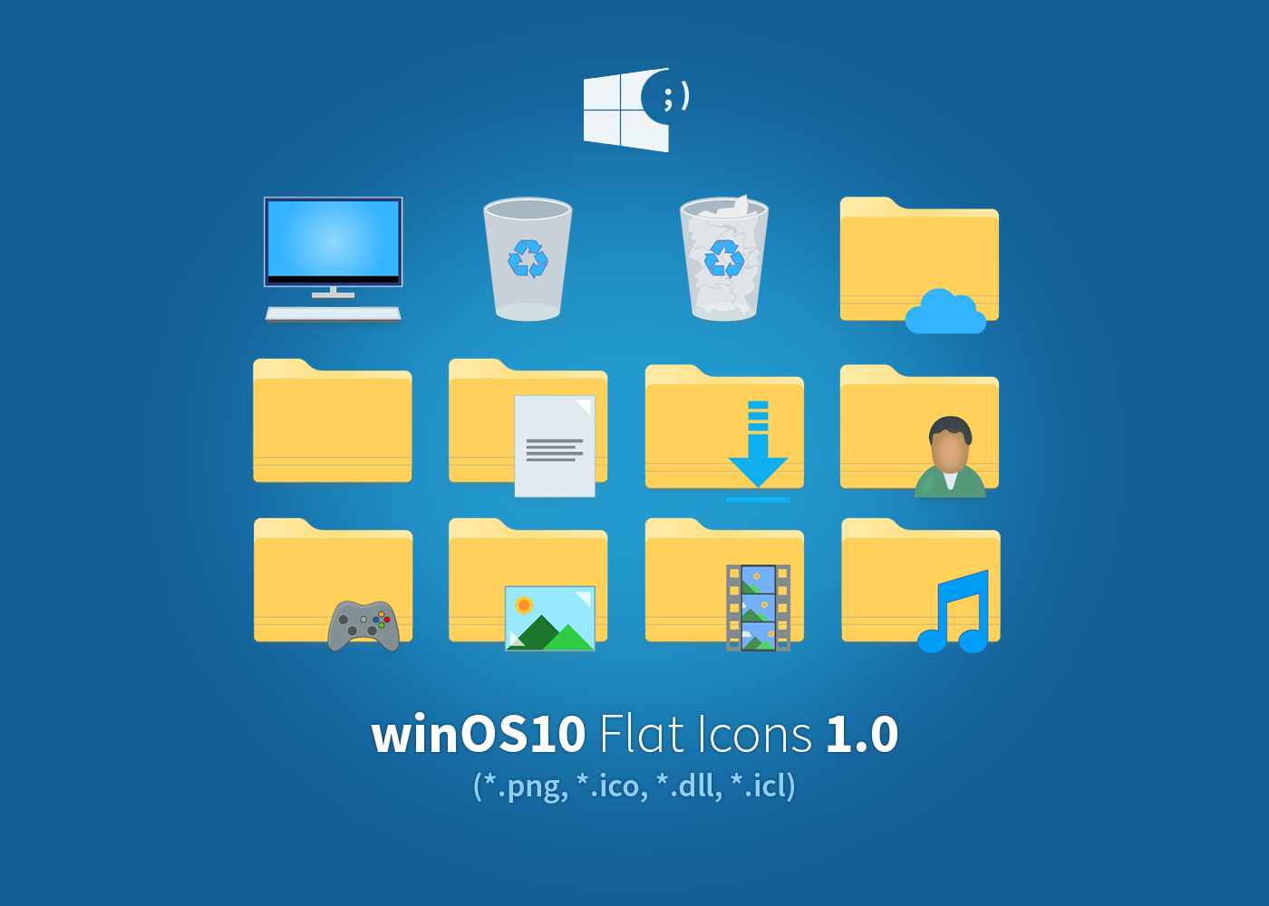 winOS10-Flat-v1 by pl-creative on DeviantArt