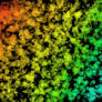 Rainbow Splattered Background
