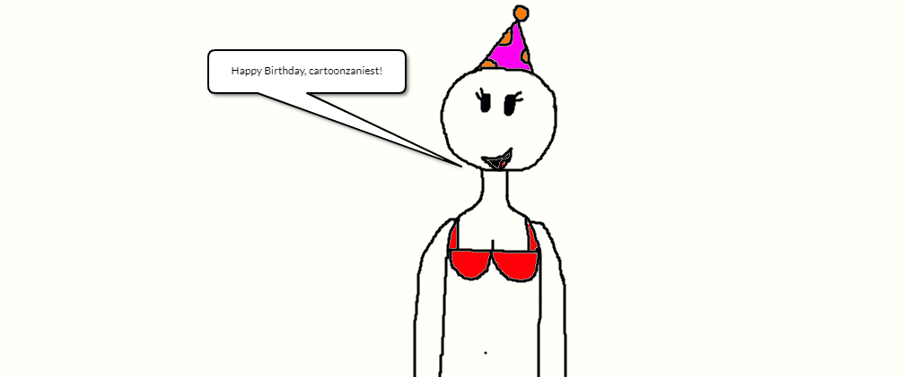 Happy Birthday cartoonzaniest by GermanoMan101 on DeviantArt