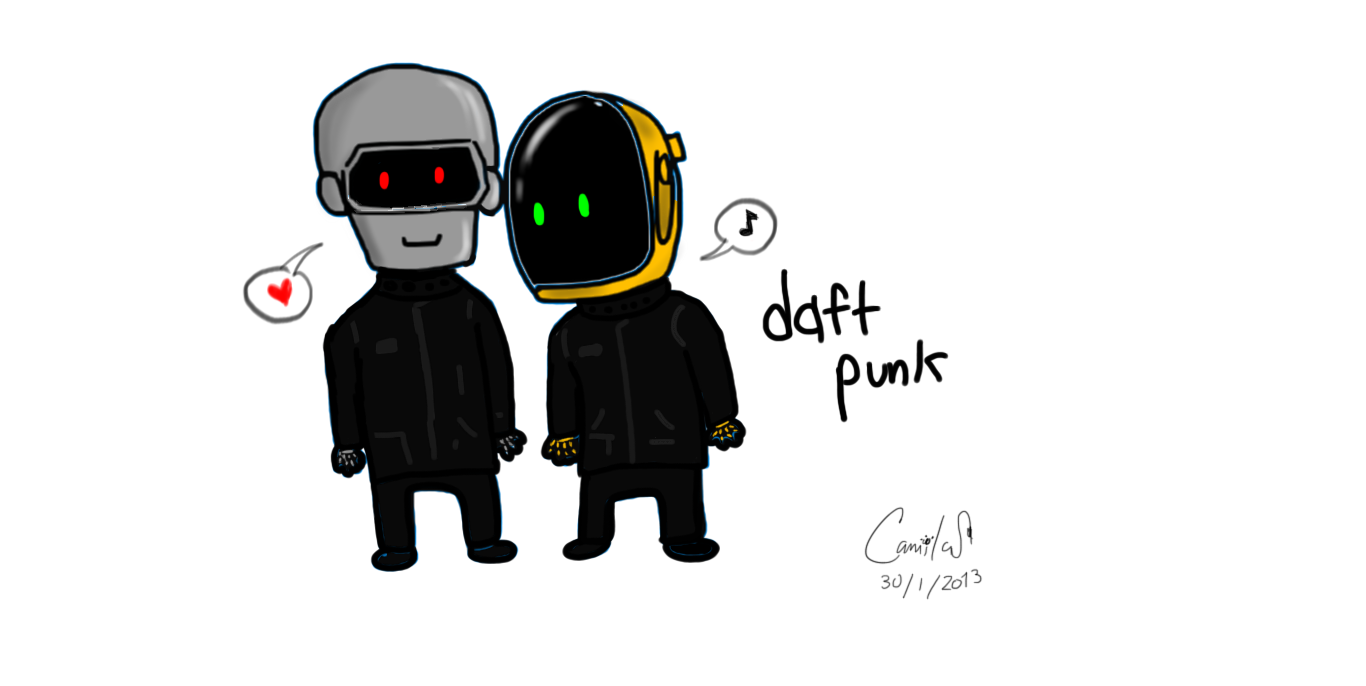 Daft Punk Chibi