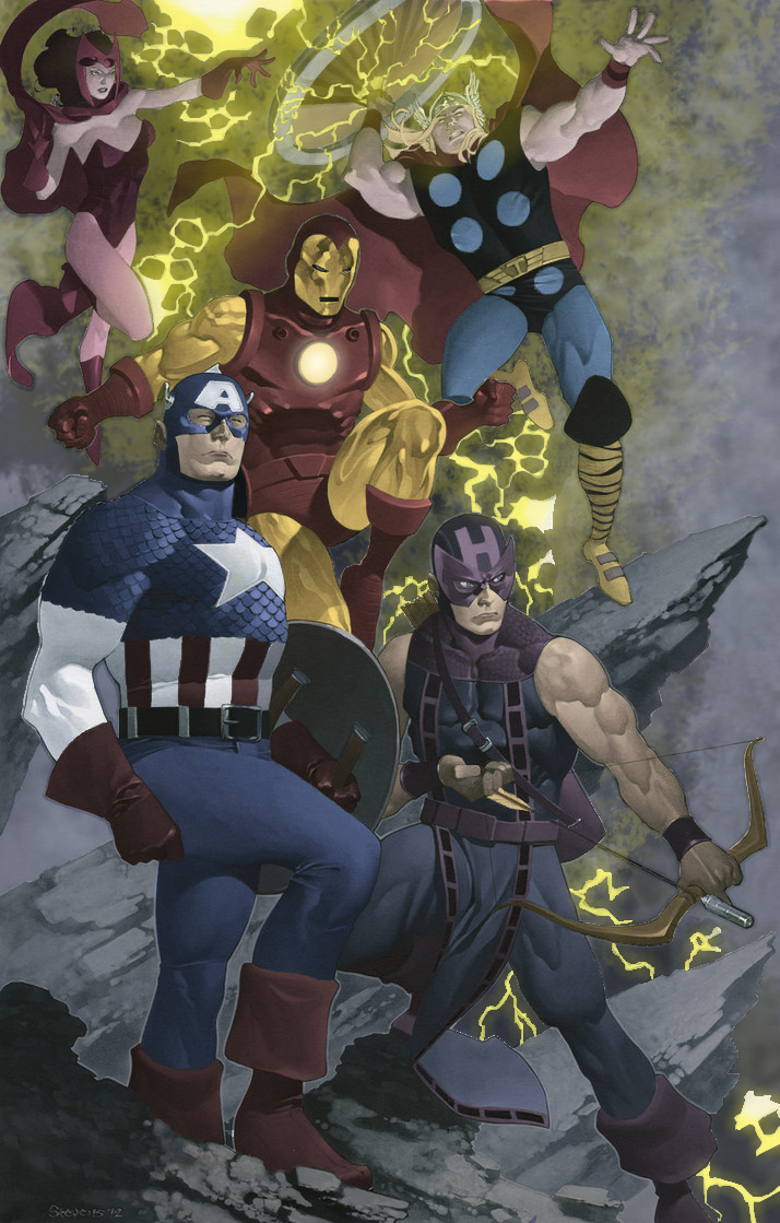 Avengers Colours by Roman-Stevens on DeviantArt
