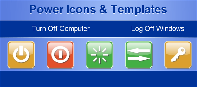Power Icons and Templates by KenSaunders on DeviantArt