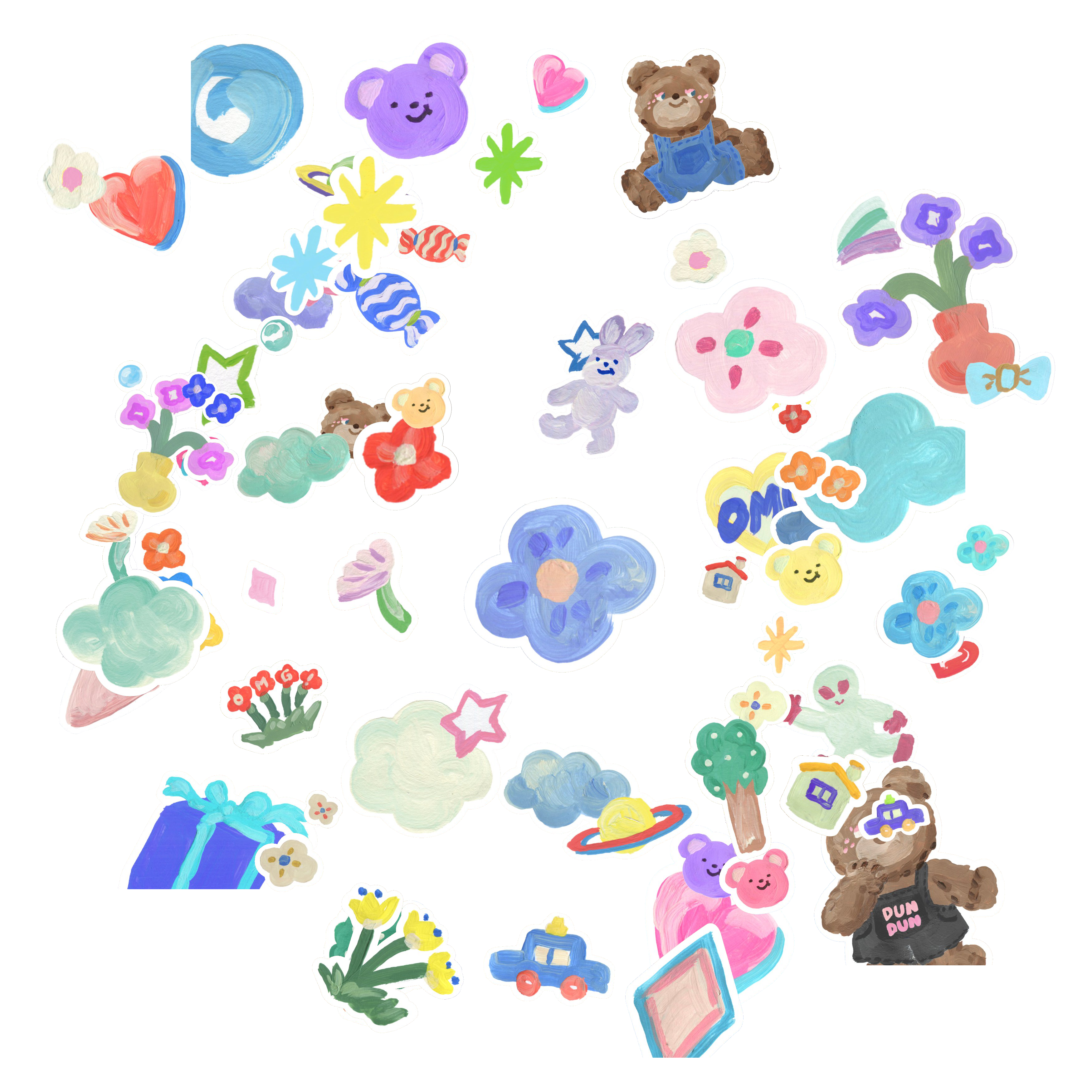 Oh My Girl - Dun dun dance {Sticker PNG}
