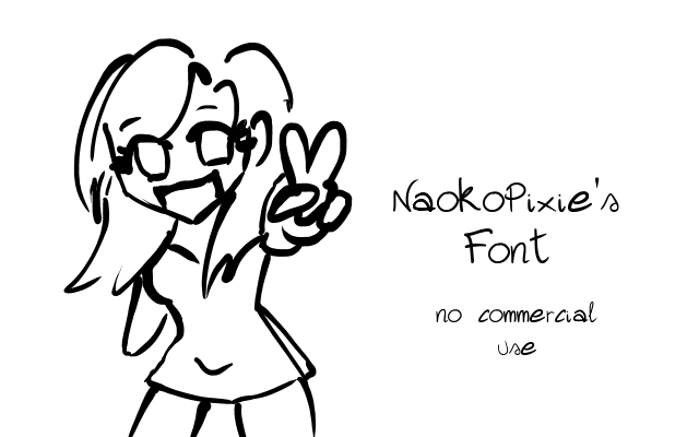 NaokoPixie font