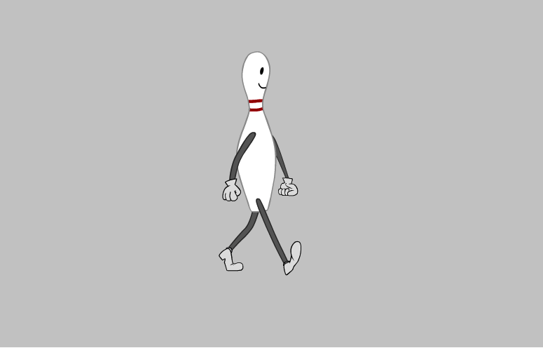 Walking Pin Animation