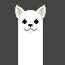 Pixel art - Doggo for my streams