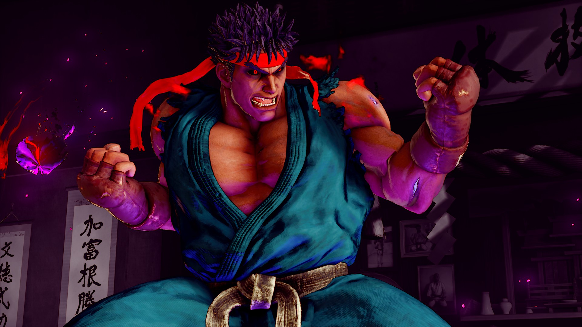 Street Fighter 5's new DLC character Kage is basically Evil Ryu with a  twist