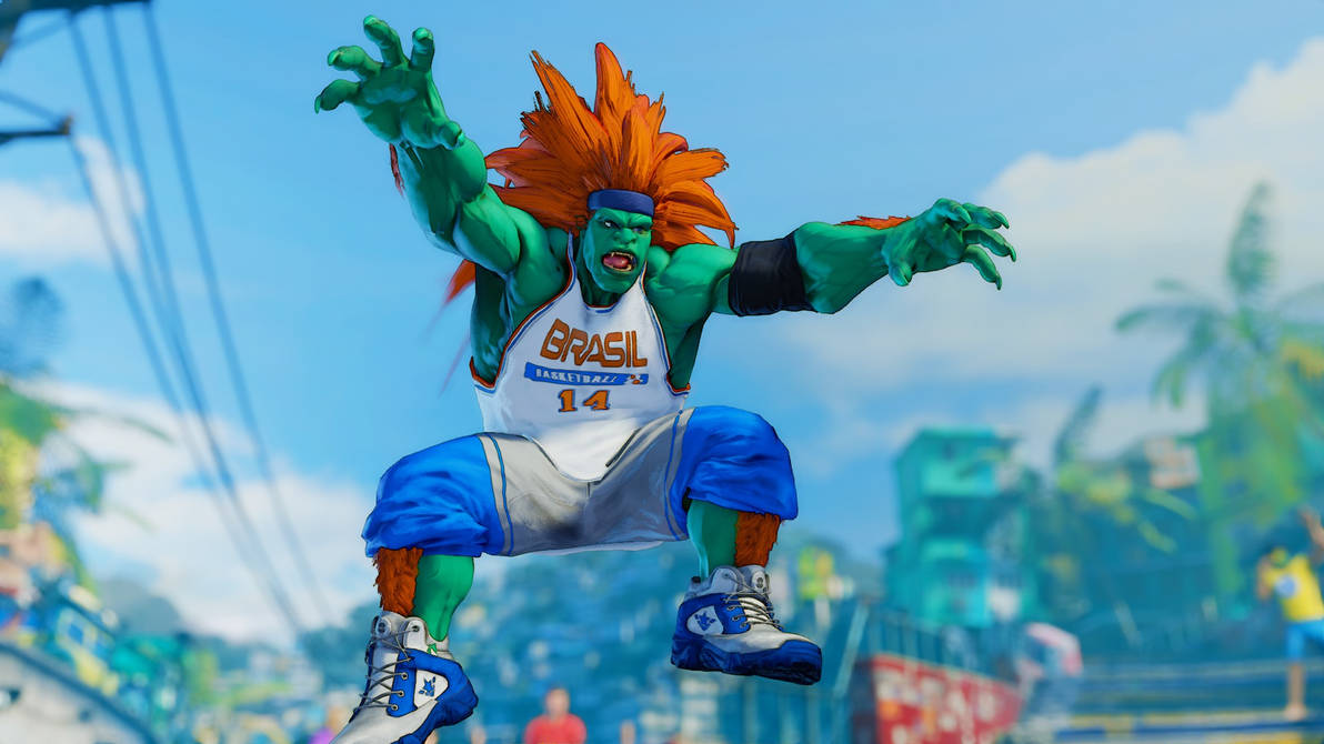 Blanka Battle outfit from Street Fighter V: Arcade by ameeeeba on