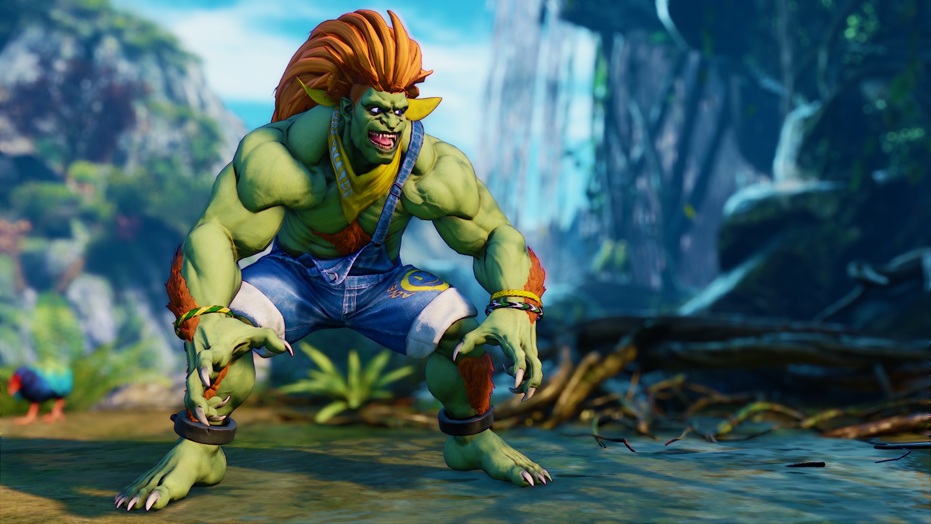 Street Fighter V - Blanka pose animations by Quake332 on DeviantArt