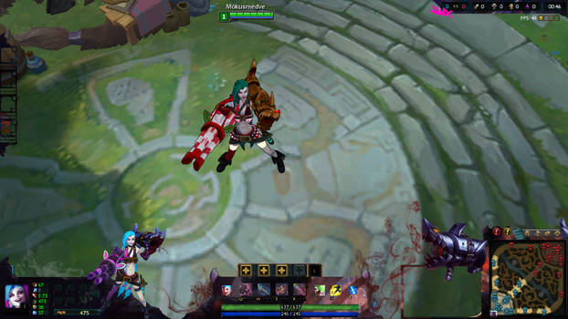 Free League of Legends Jinx Overlay