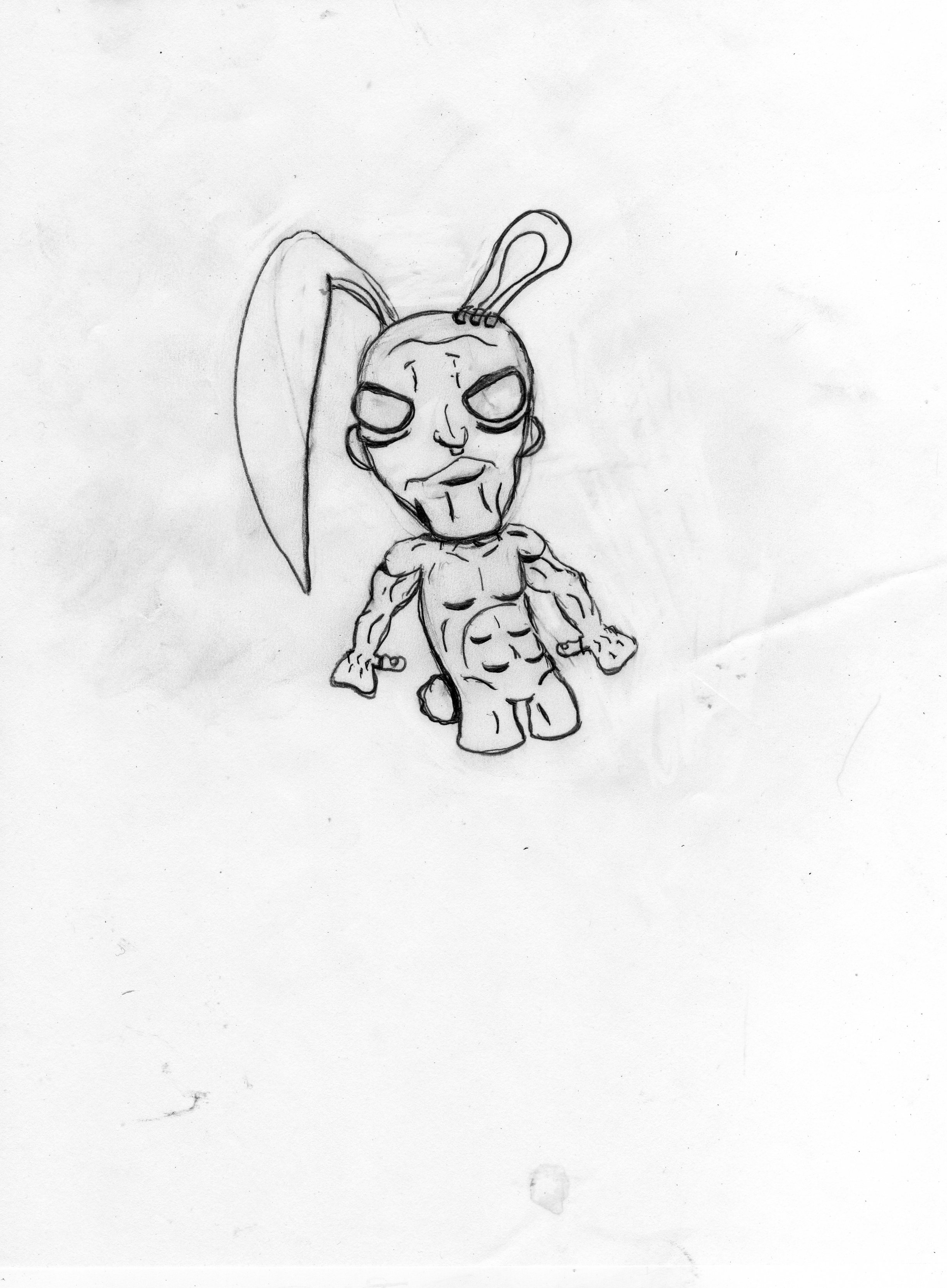 Rabbit Guy by mrrfluffybut on DeviantArt
