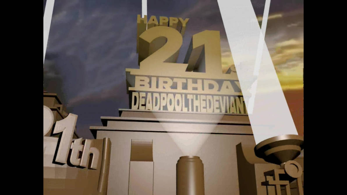 Happy 21st Birthday to Me! by AlexTheDeadpoolOnDA on DeviantArt