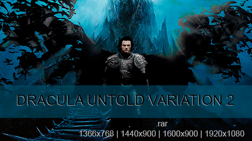 Dracula Untold variation 2 pack (star. Luke Evans)