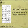 Deco Corners Brush Set
