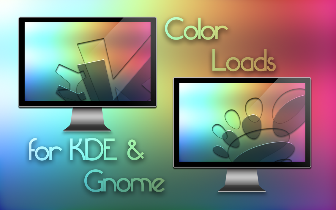 Color loads for KDE and Gnome