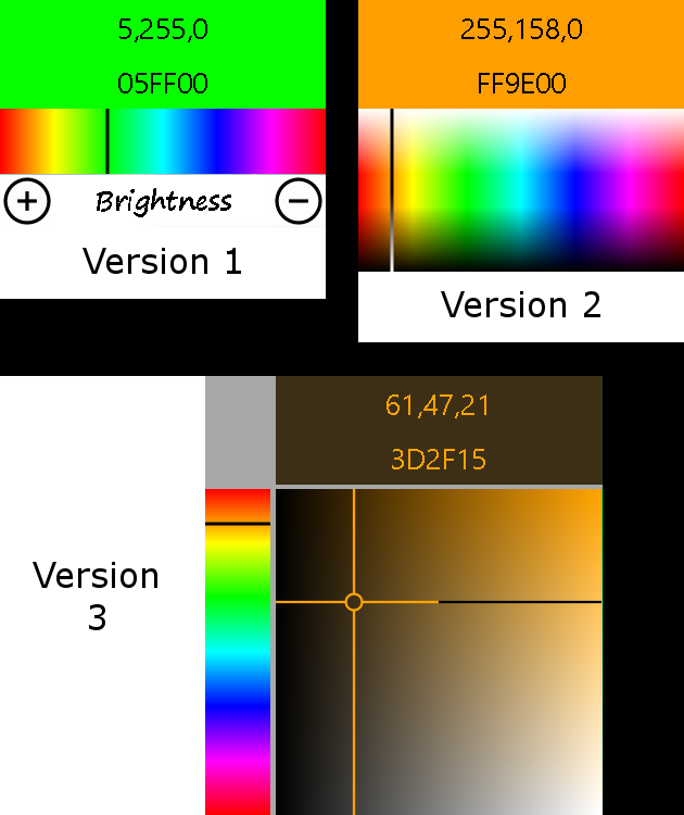 RGB and Hex Color Code Picker Version 3 by 2bndy5 on DeviantArt