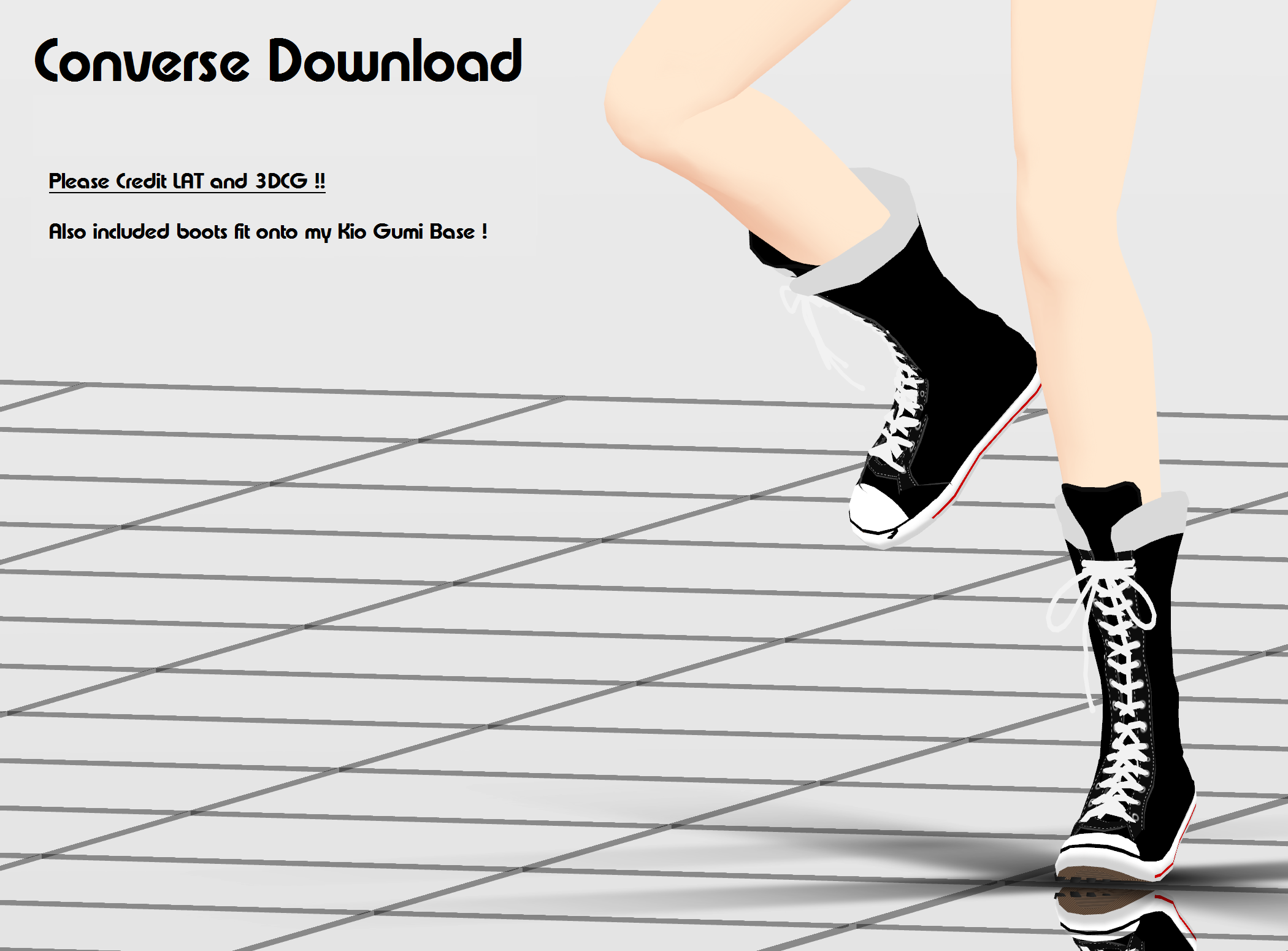 MMD Converse + DL by MMDYuuki on DeviantArt