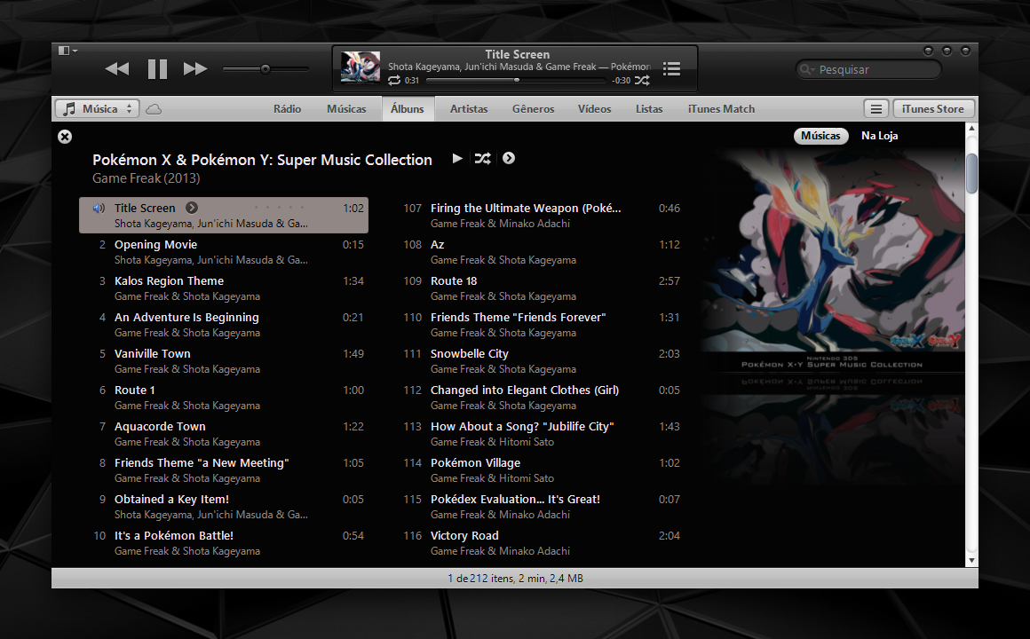 Dusk iTunes 11 for Windows