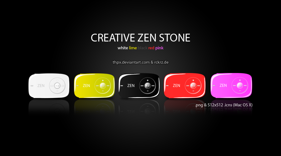 Creative Zen Stone Icon Set by Thpx