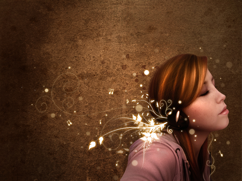 Listen to the Music-Wallpaper by Sugargrl14