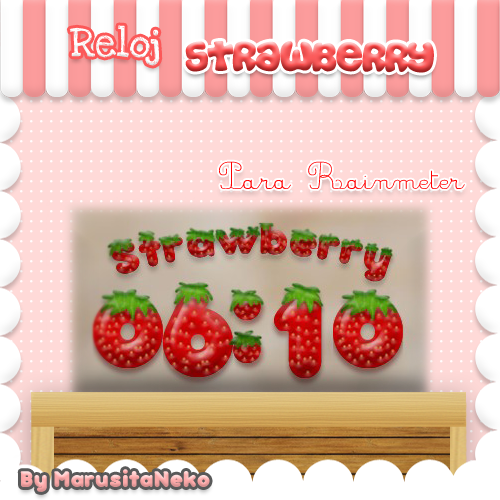 Reloj Strawberry =3