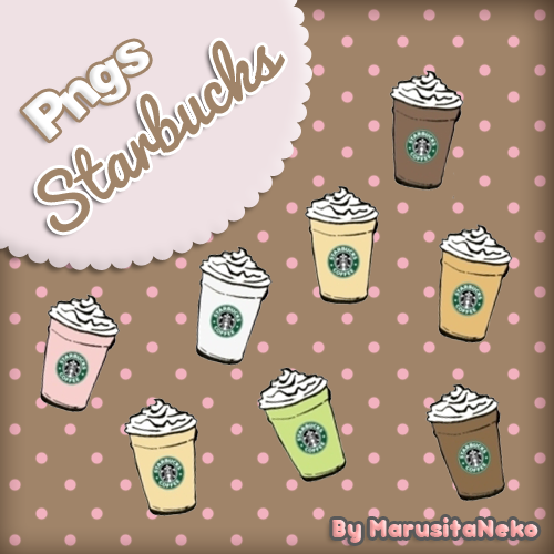 Pngs Starbucks n.n by marusitaneko on DeviantArt