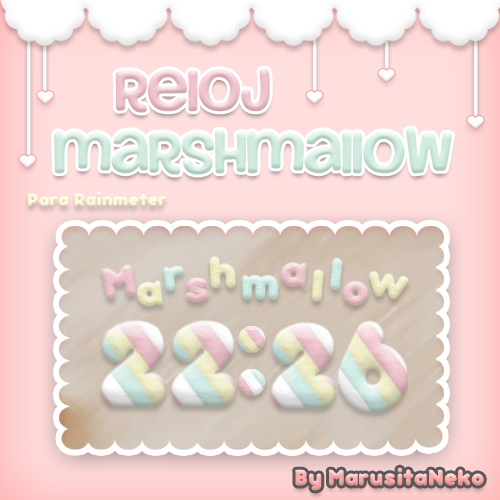 Reloj Marshmallow *w*