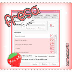 Fresa Cursor Animado n.n