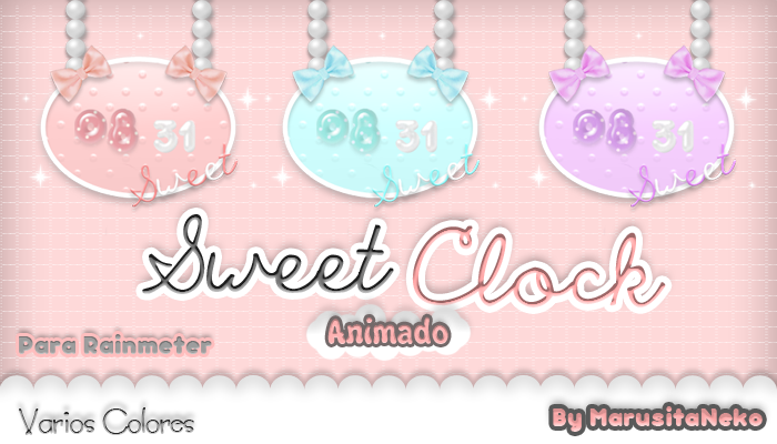 Sweet Clock Animado *w*