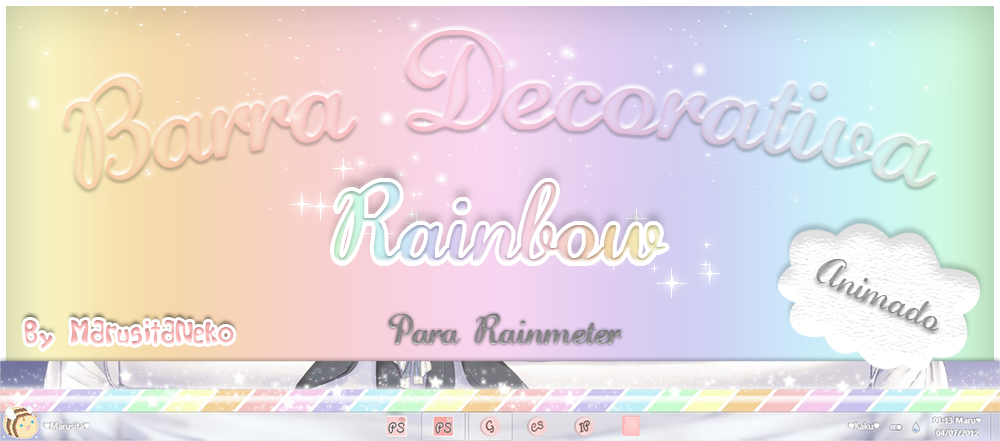 Barra Rainbow Animada *w*