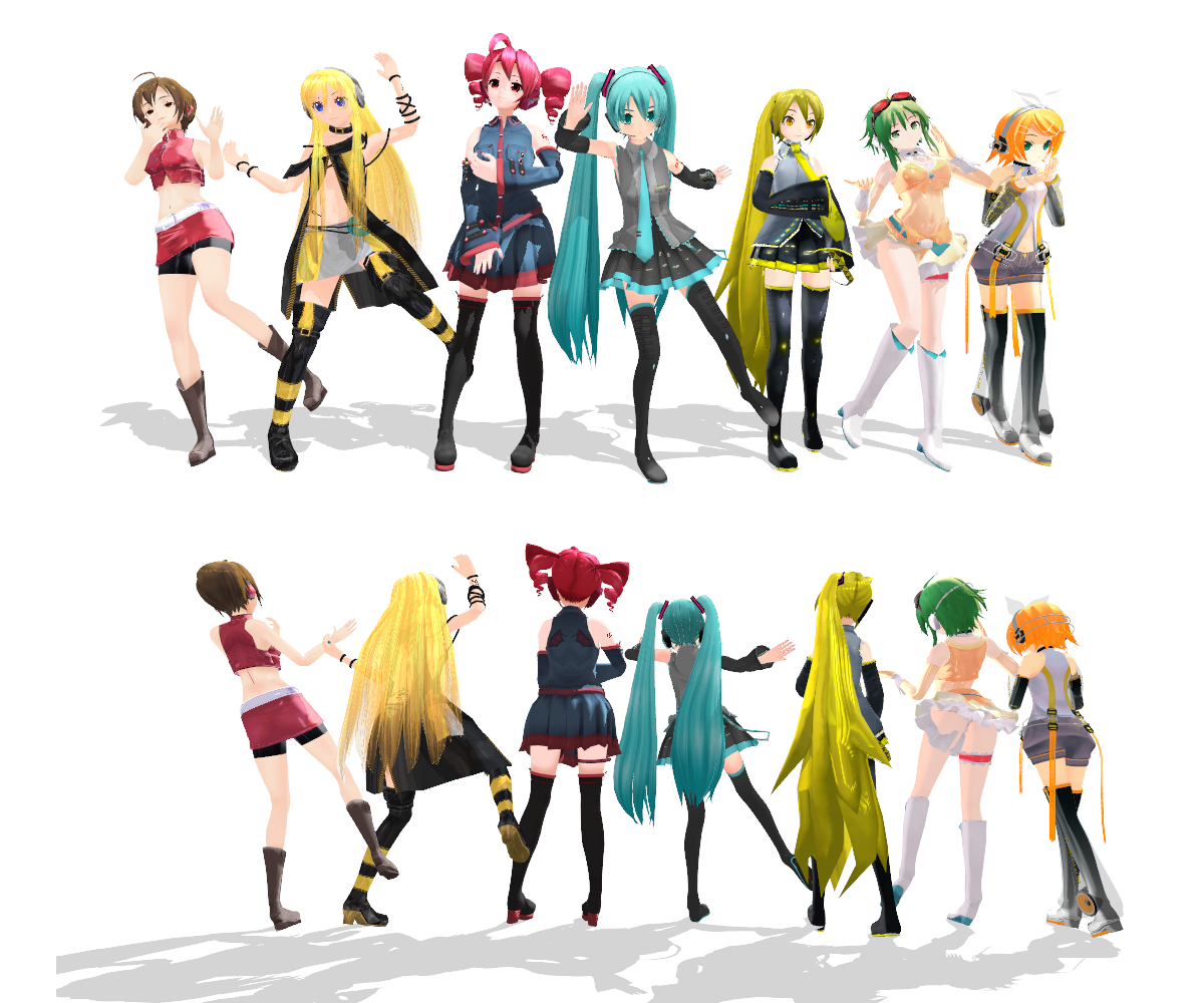 MMD pose pack by Rainrocker on DeviantArt